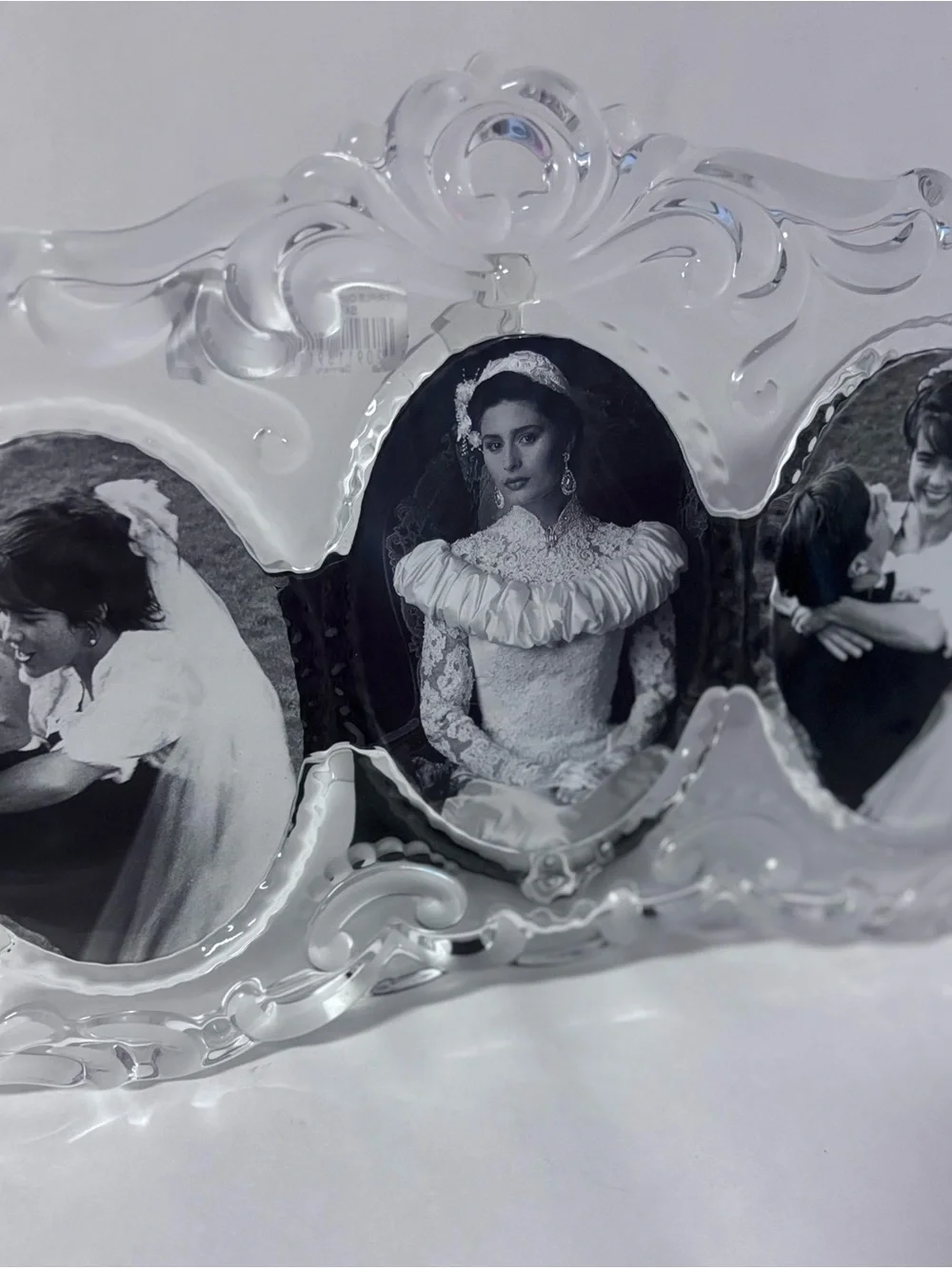 Made in Germany Crystal Oval 3-Photo Frame